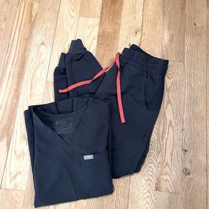 Figs Zamora high waisted with top. XS!